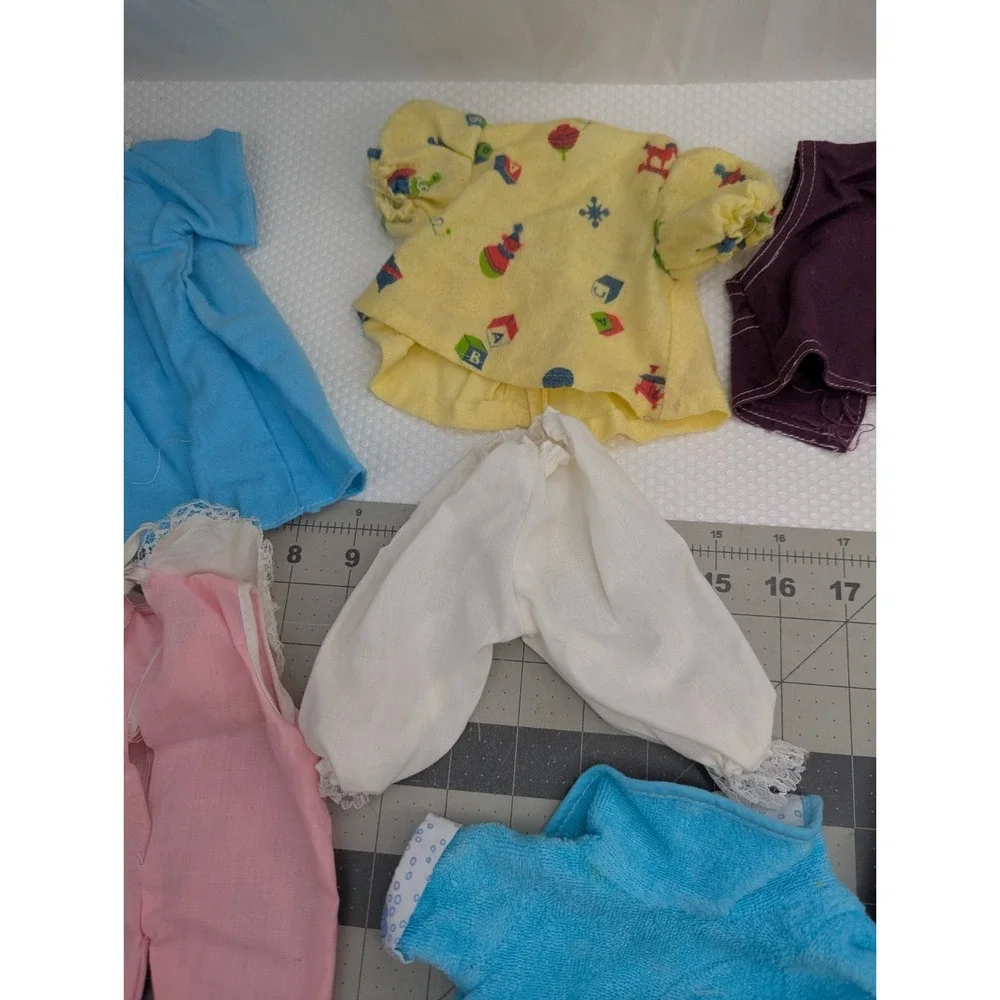 Small Doll Clothes Outfit‎ Lot Gown Dress Shirt Vest